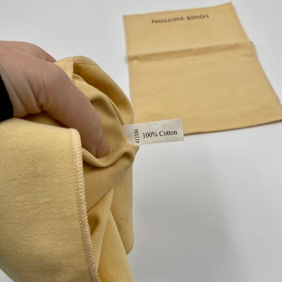 Louis Vuitton Authentic Dust Bag dustbag 100% Cotton Storage Vintage - Picture 2 of 10
